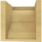 Ekena Millwork 8"W x 8"D x 8"H Wide Asheboro Rough Cedar Woodgrain TimberThane Corbel, Primed Tan CORUR08X08X08ASHRCPR - alternate 3